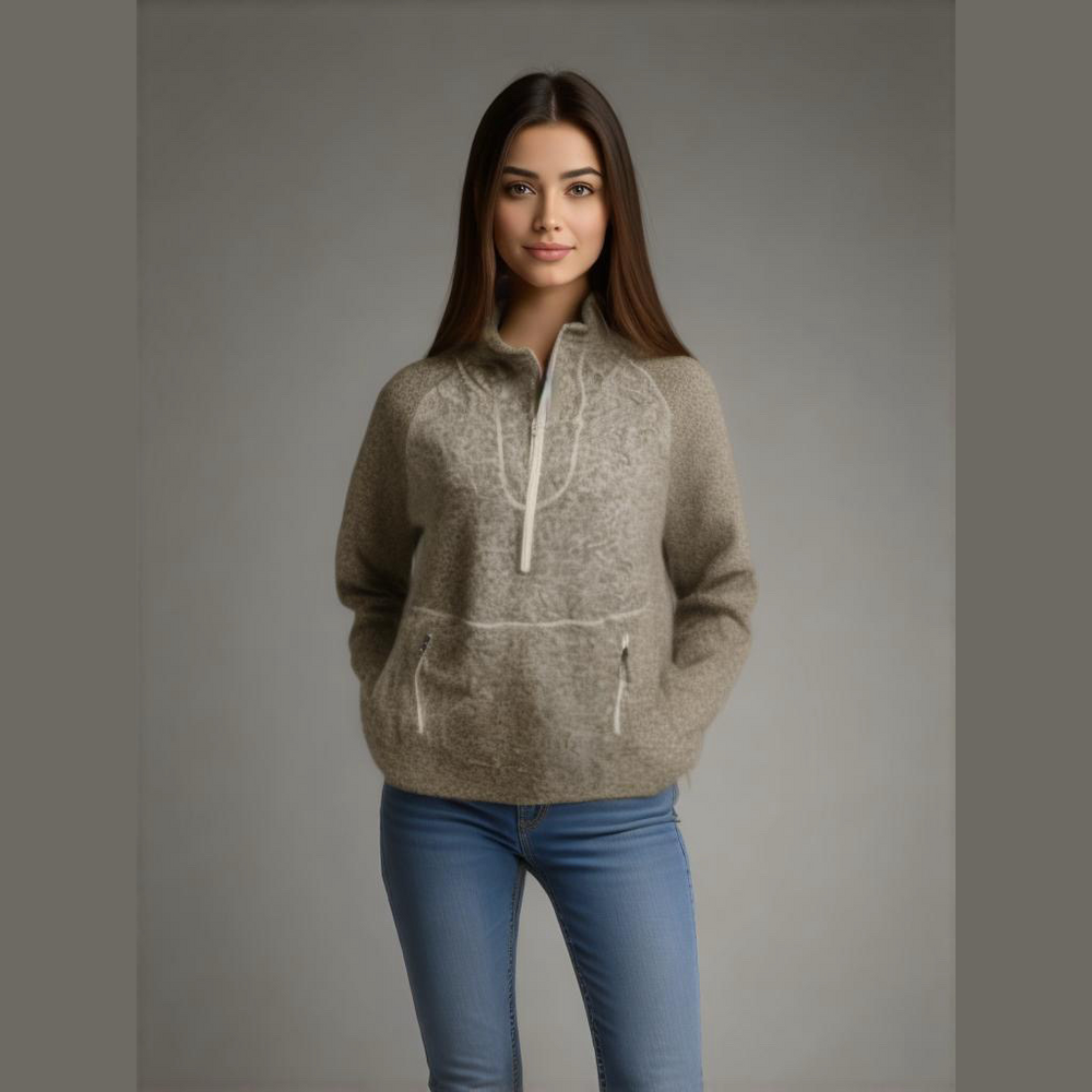 The North Face Women's XL Gray Full-Zip Hoodie Sweatshirt - Picture 1 of 5